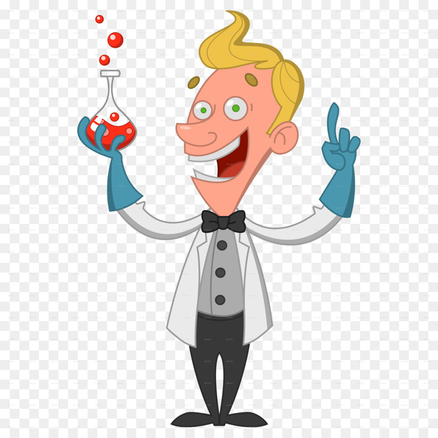 Cartoon Scientist Chemist - scientist 6000*6000 transprent Png Free