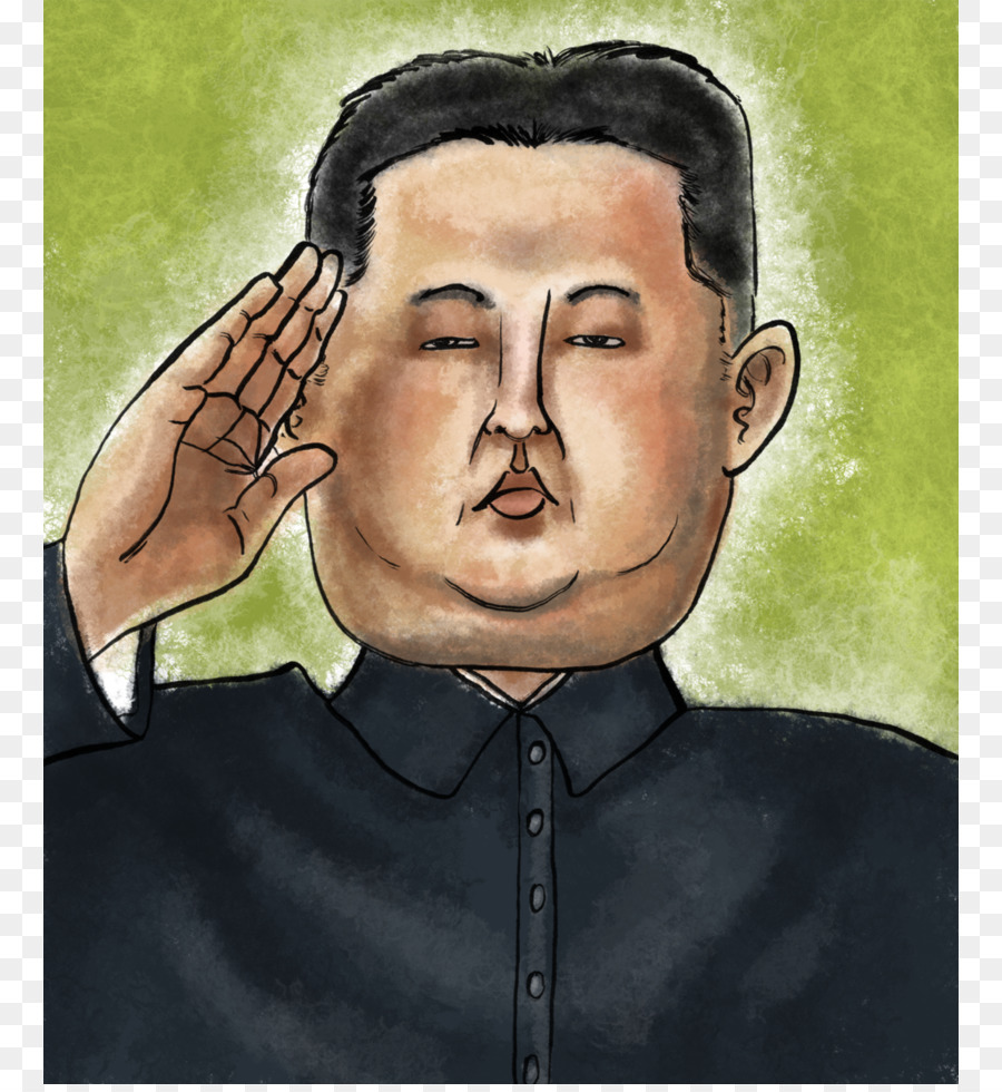 Kim Jong Un North Korea Portrait Drawing Kim Jong Un Png Download