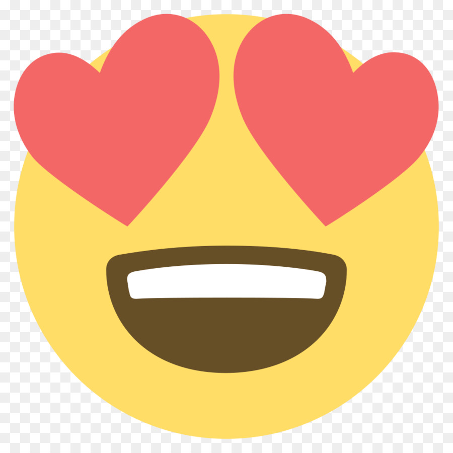 Emoji Eye Heart Smiley - Emoji png download - 1000*1000 ...