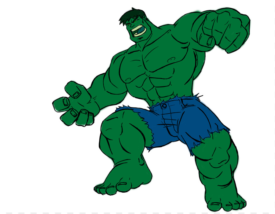 Gambar Mewarnai Hulk