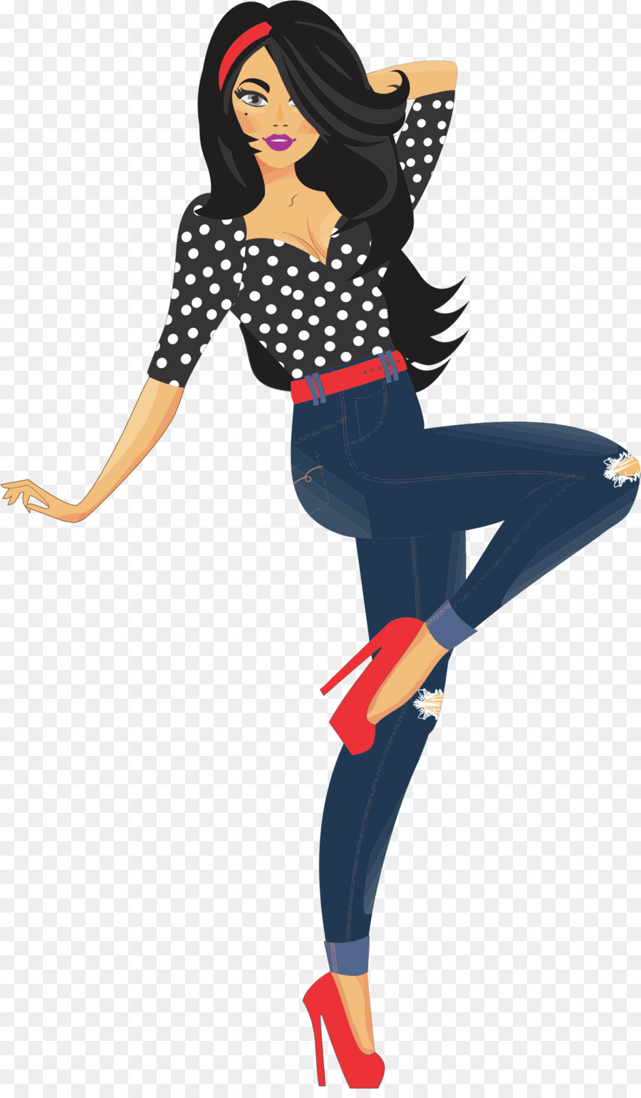 Desain Fashion Wanita Fashion ilustrasi Clip art - fashion 