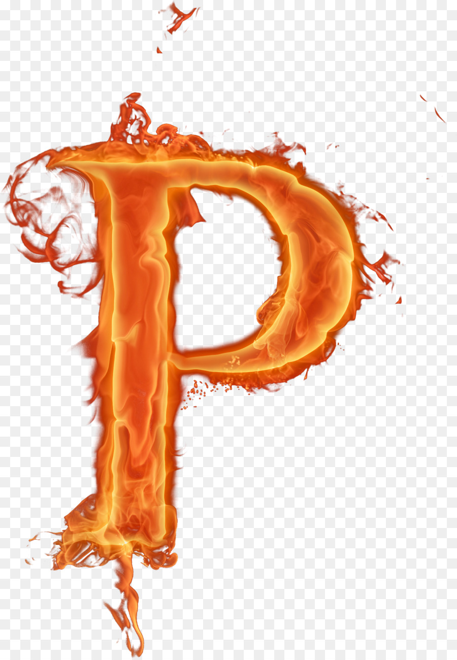 Fire Letter Alphabet Font - Flame letter png download 