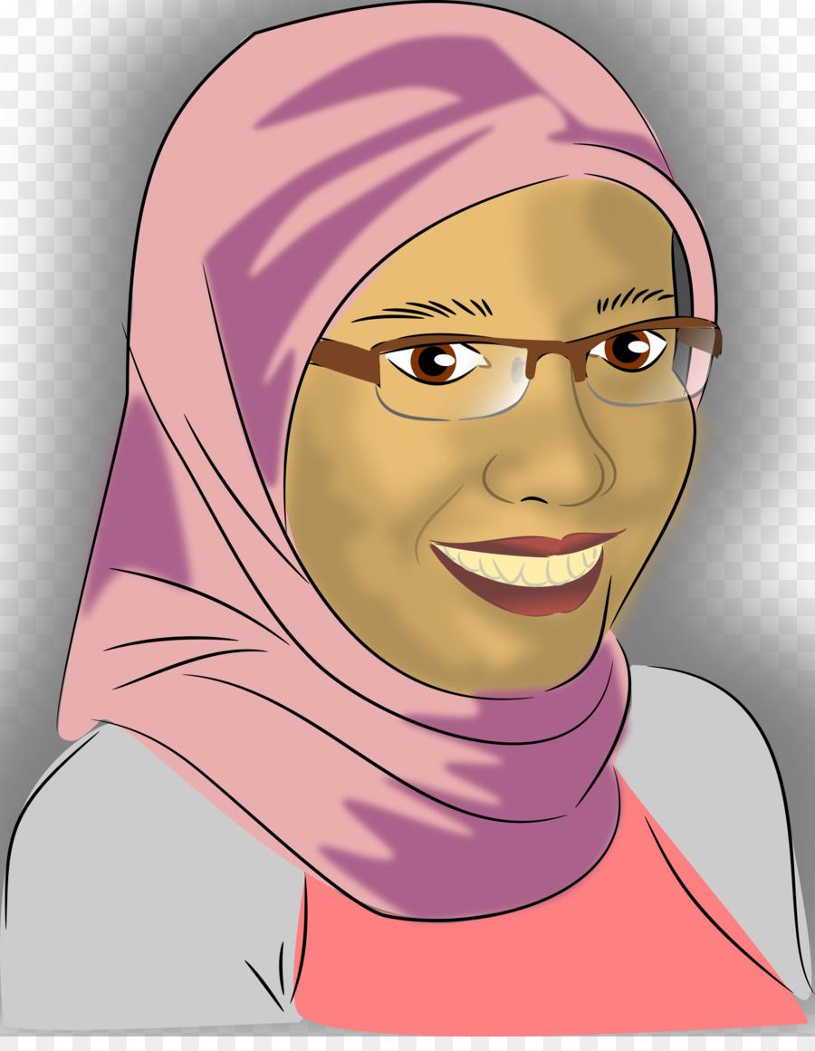 Hijab Islam Woman Clip Art Muslim Png Download 24003050 Free