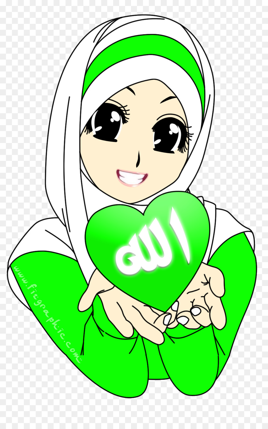 Islam Muslim Cartoon Hijab Clip Art Islam Png Download 10001600
