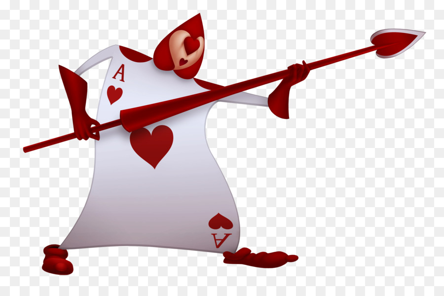 Queen Of Hearts Card png download - 2620*1700 - Free 