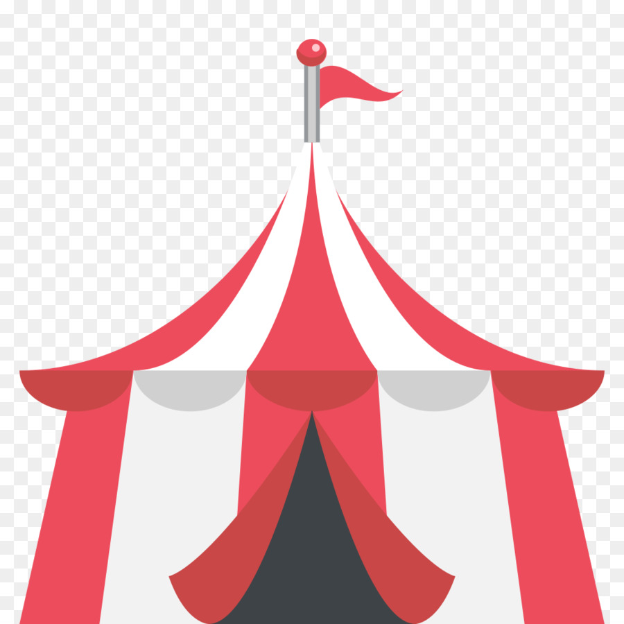 Emoji Tent Circus Text messaging SMS - carnival png download - 1024