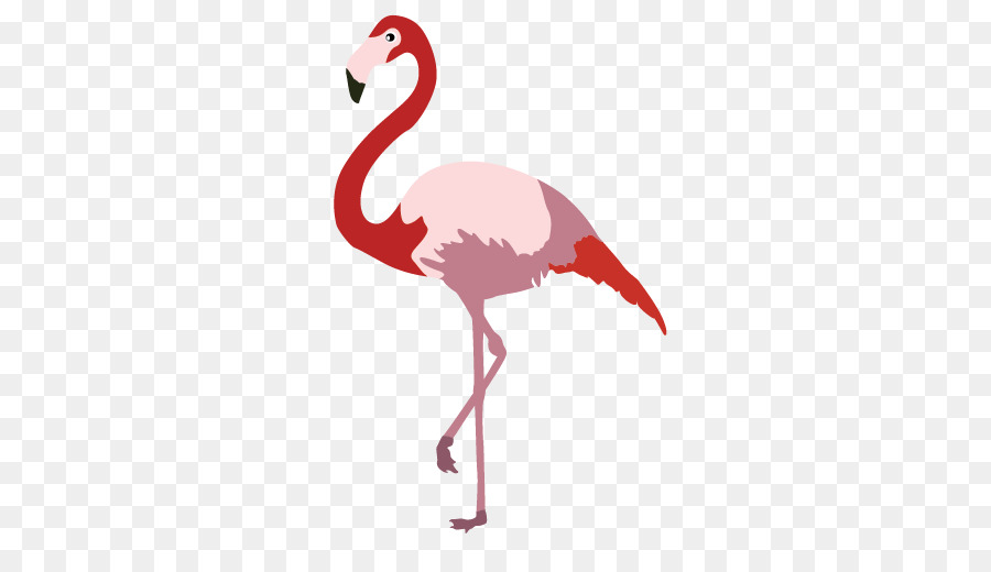 Burung Flamingo  Kartun 