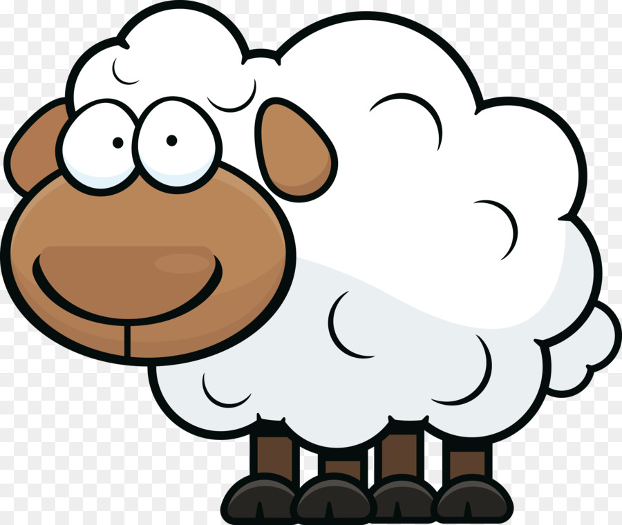 Sheep Cartoon Royalty-free Clip art - Lamb 3657*3088 transprent Png