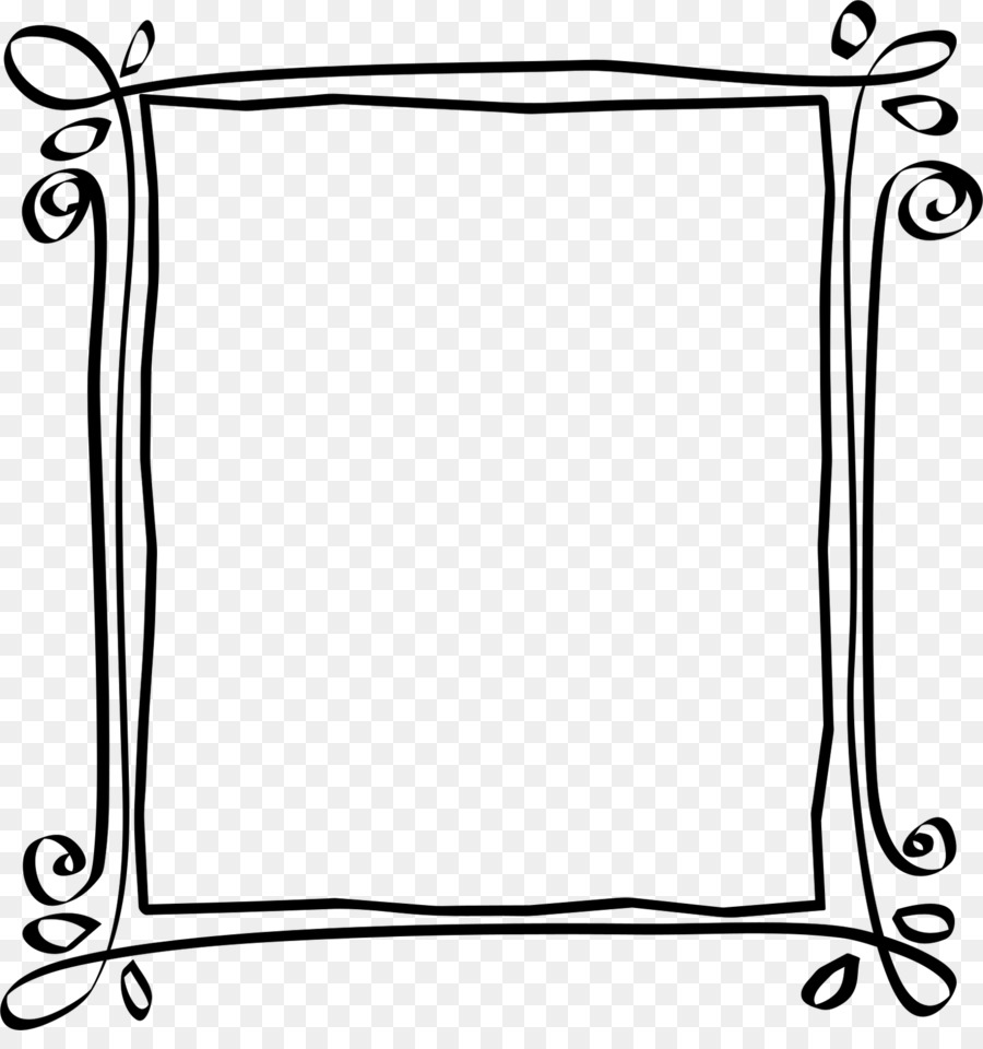 Picture Frames Paper Scrapbooking Clip Art Doodles Png Download