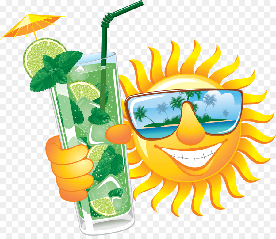 Cocktail Fizzy Drinks Mojito Caipirinha Smiley Cool Png Download