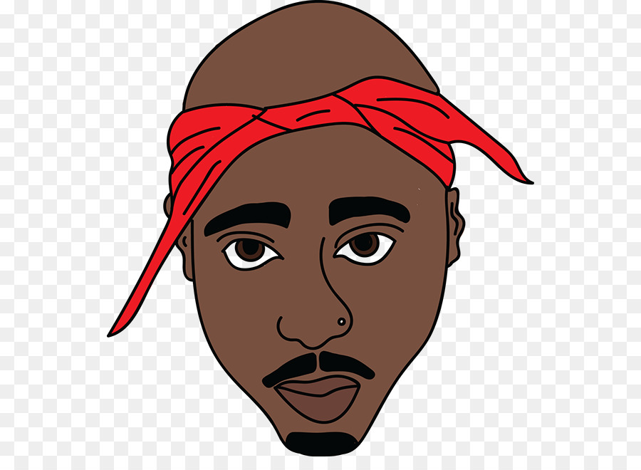 Tupac Shakur Biggie & Tupac Cartoon - 2pac png download - 600*641