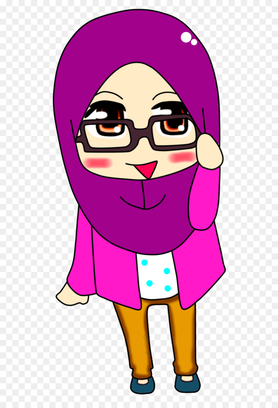 Anak Cemerlang Child Cartoon Muslim Hijab 6101308 Transprent Png