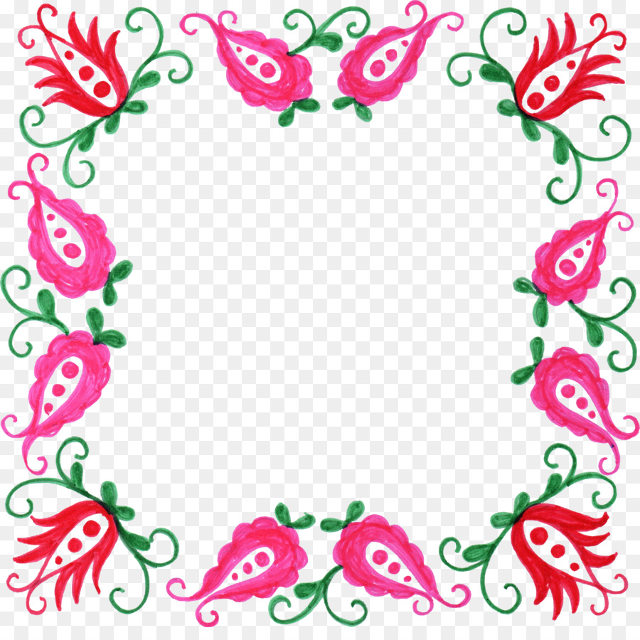 Free Floral Frames Clip Art - Best Free Library