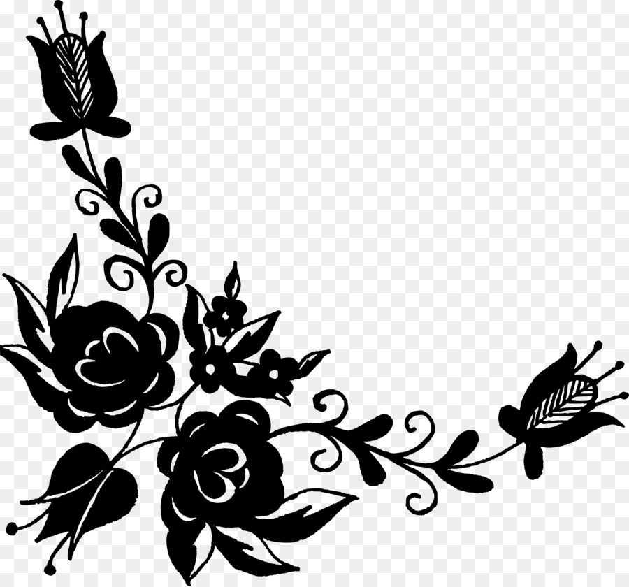 Flower Clip art - floral corner 2313*2157 transprent Png Free Download