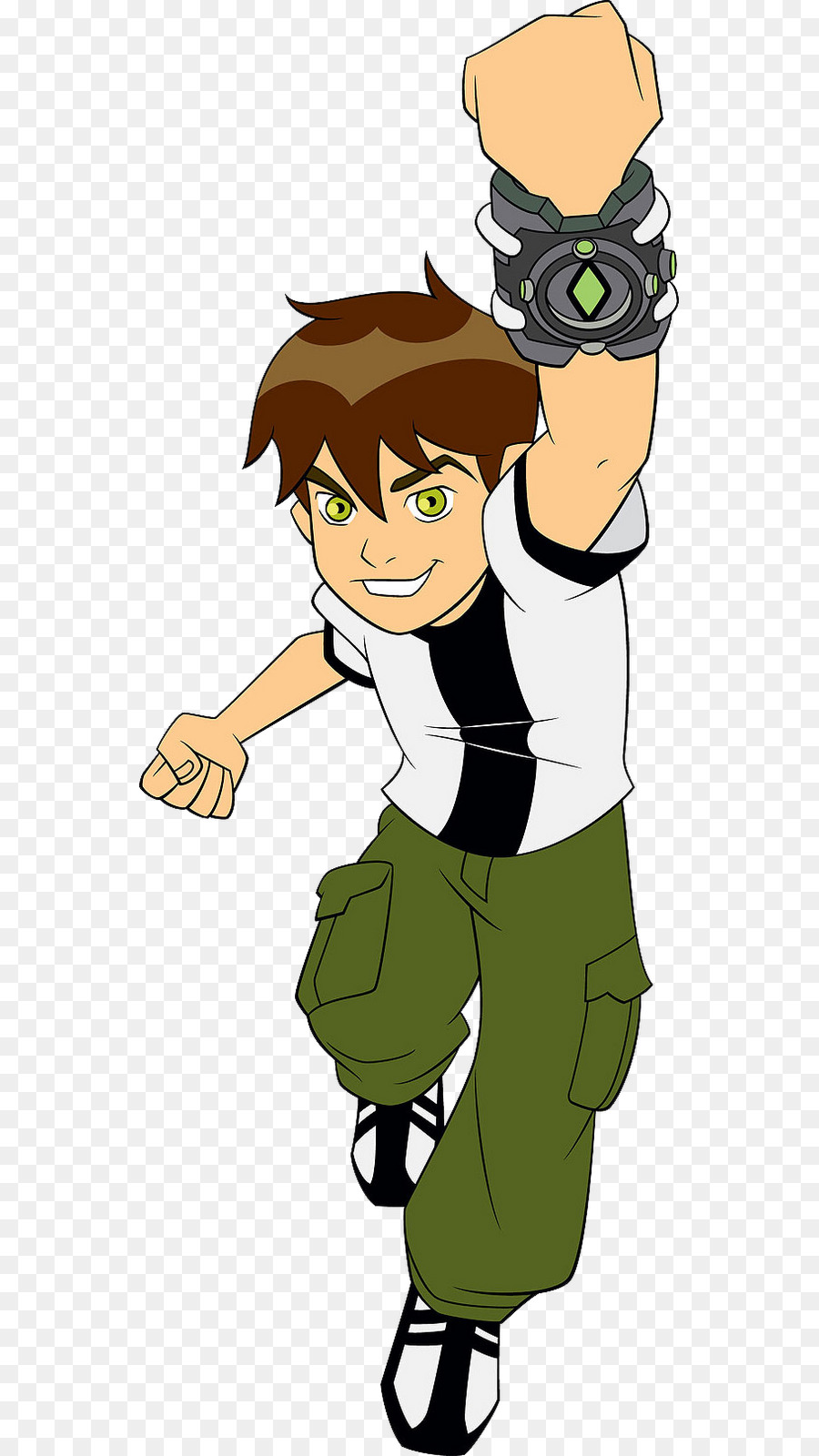 Ben 10 Cartoon Clip art - BEN 10 png download - 593*1600 