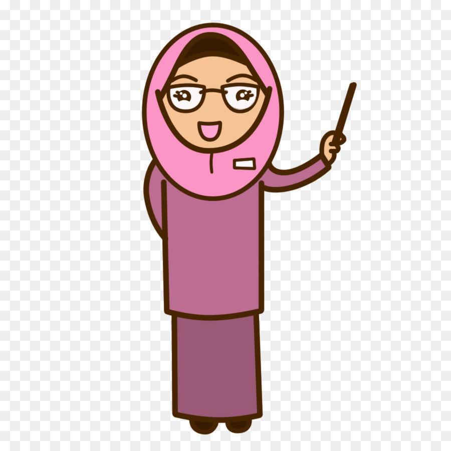 Muslim Teacher Cartoon Islam Clip Art Woman Day Png Download 700