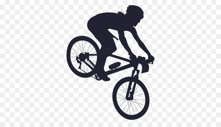 Mountain Biker Silhouette Transparent | How To Get Robux ...