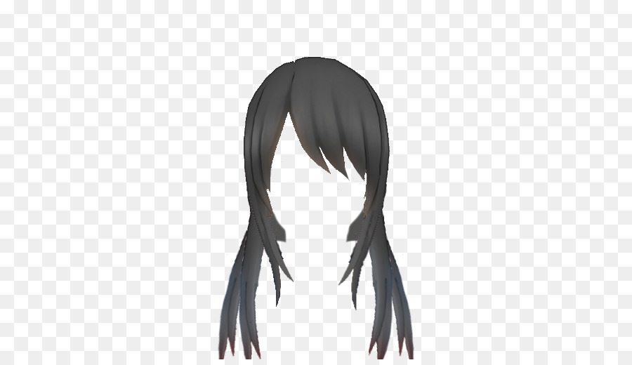 Yandere Simulator Long hair Black hair Wig - long hair 512 