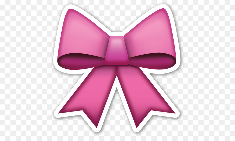iPhone Emoji Bow and arrow Sticker - ribbon cutting png 