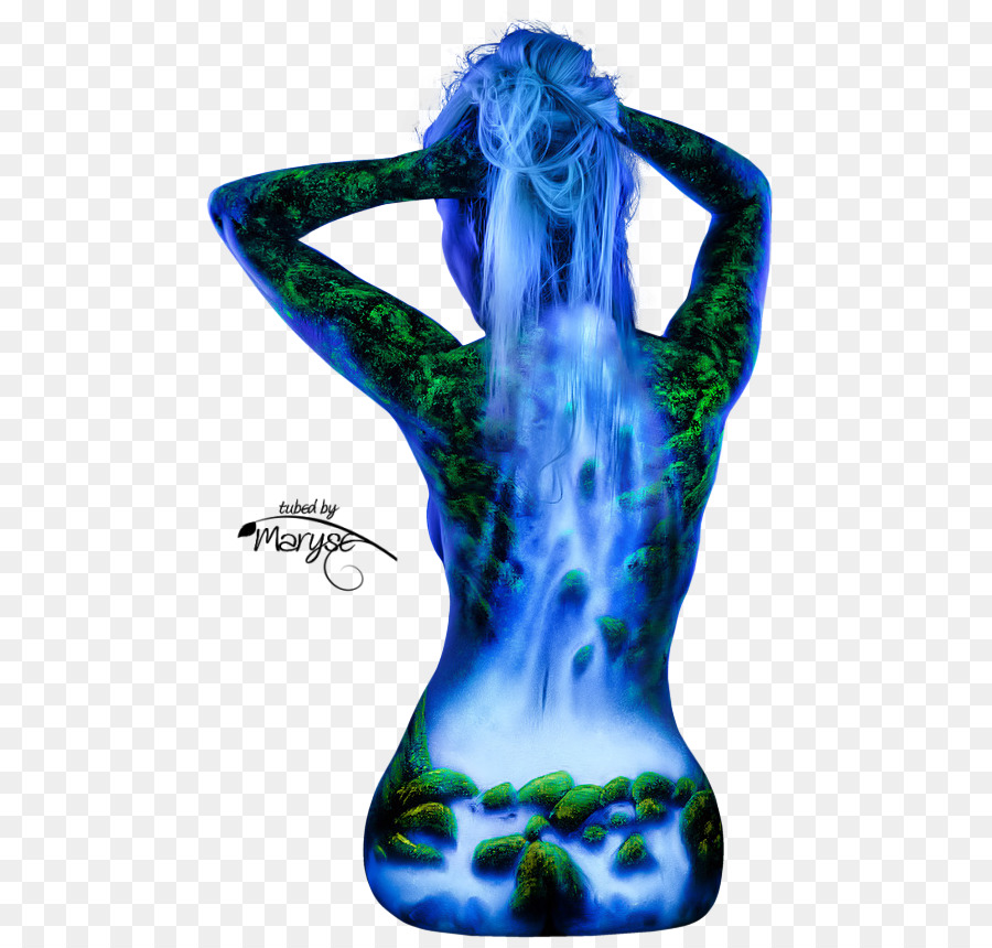 body painting transparent