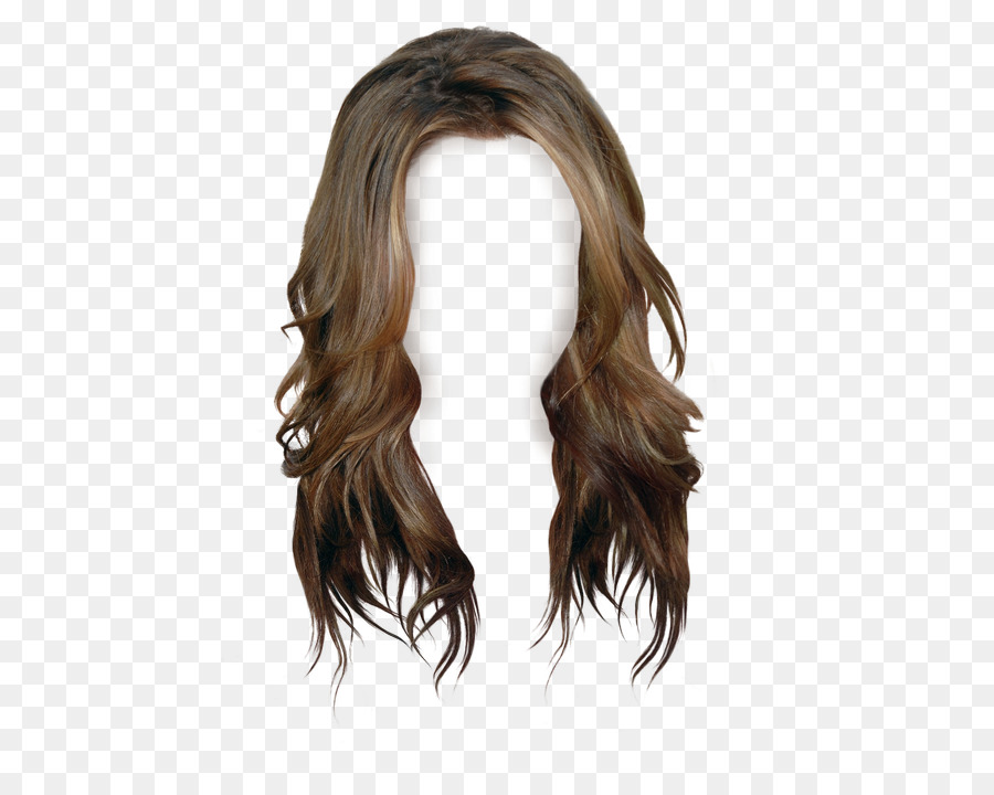 Brown hair Wig Long hair - wig 500*702 transprent Png Free 