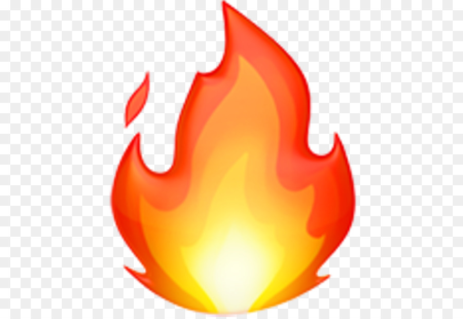 Apple Color Emoji Fire Symbol - fire letter 616*616 transprent Png Free