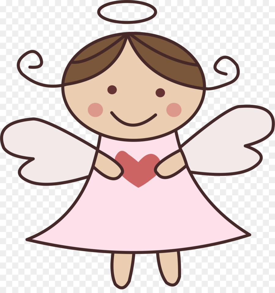 Download Baptism Caricature Drawing First Communion - baby angel ...