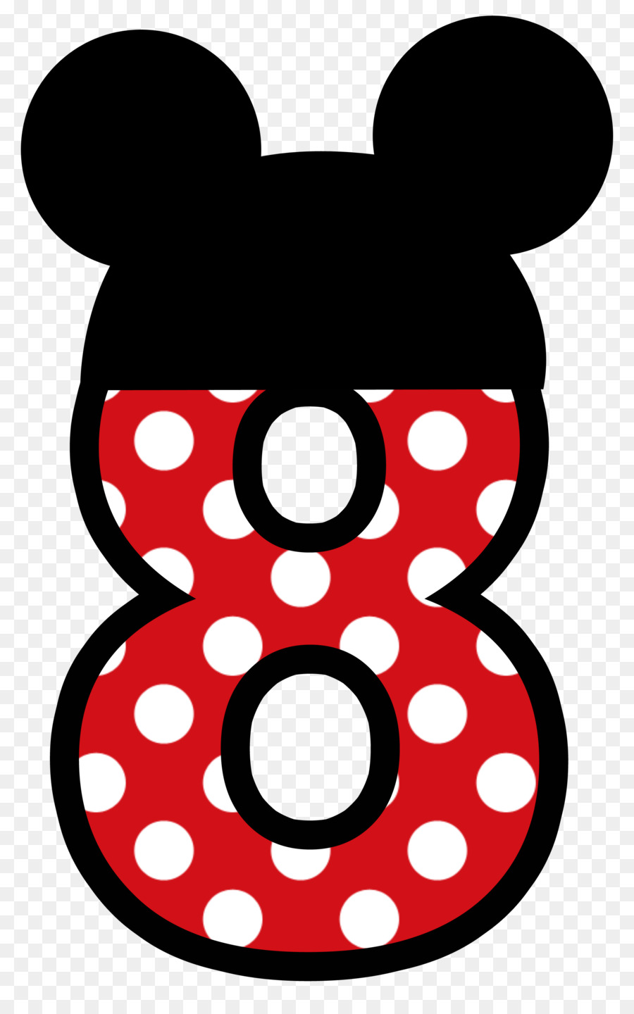 Minnie Mouse Mickey Mouse Number Clip art - 9 png download - 2184*3456