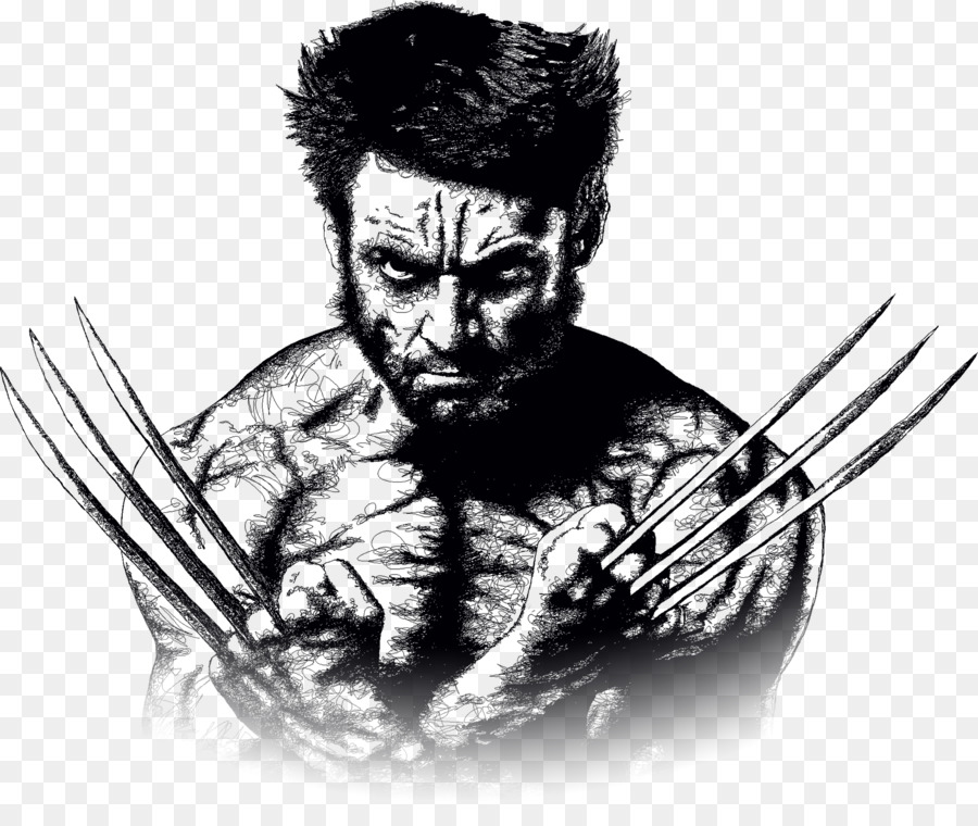 Wolverine Minerva Design Drawing - Wolverine png download