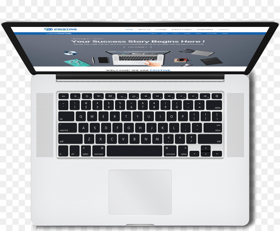 MacBook Pro MacBook Air Laptop - bed top view png download - 1098*901