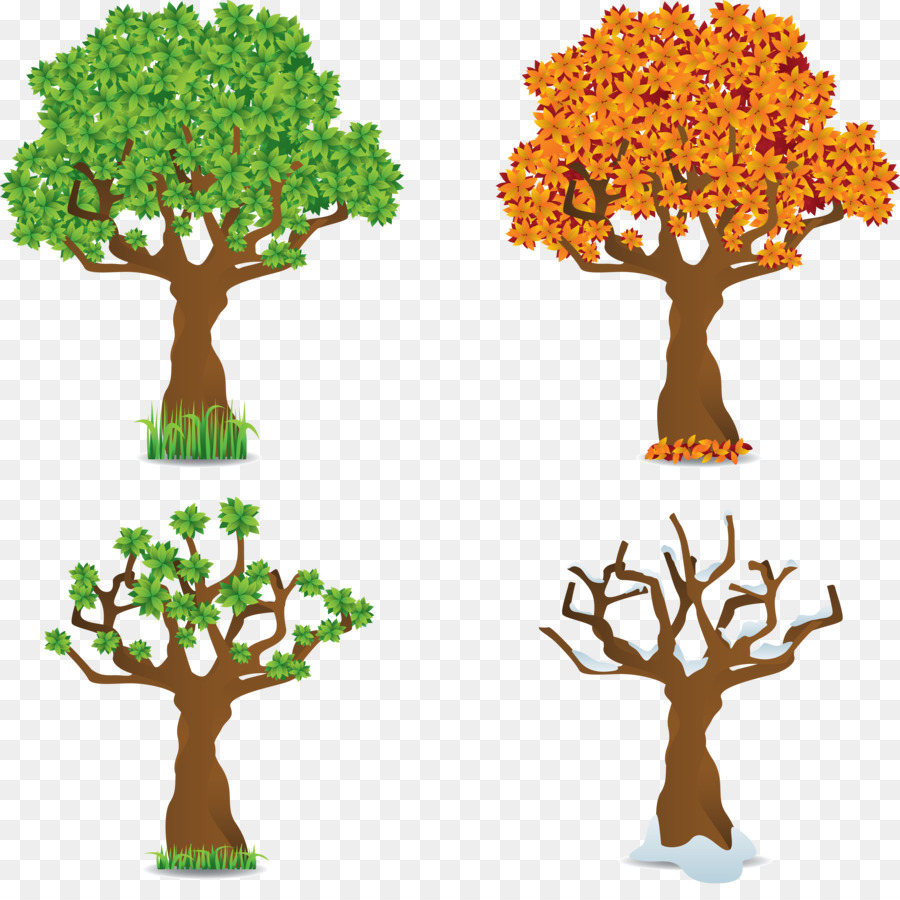 Season Tree Encapsulated PostScript - seasons png download - 5373*5286