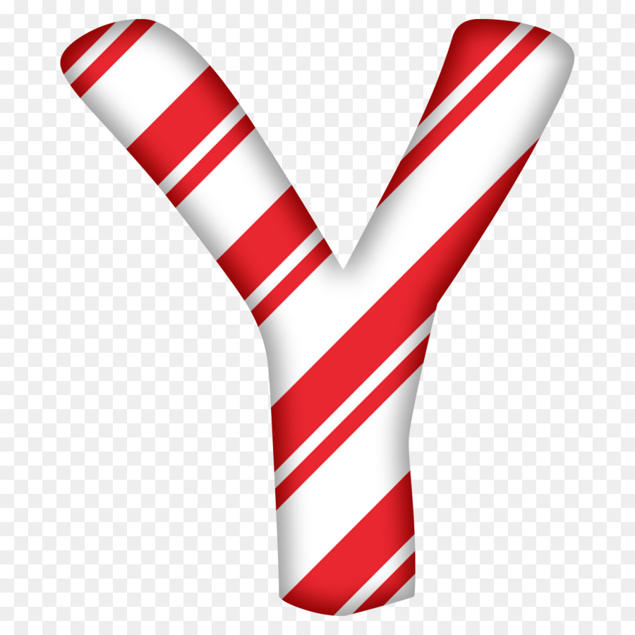 Candy cane Letter Alphabet Santa Claus Christmas LETTER