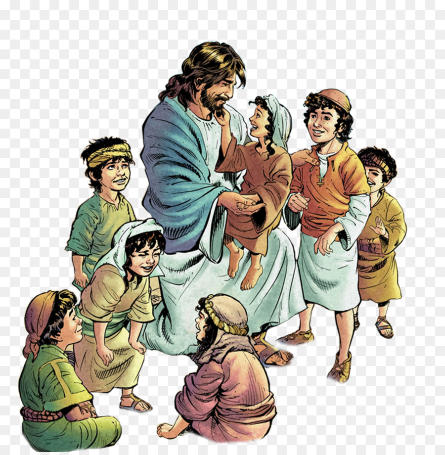 Teaching of Jesus about little children Clip art Jesus