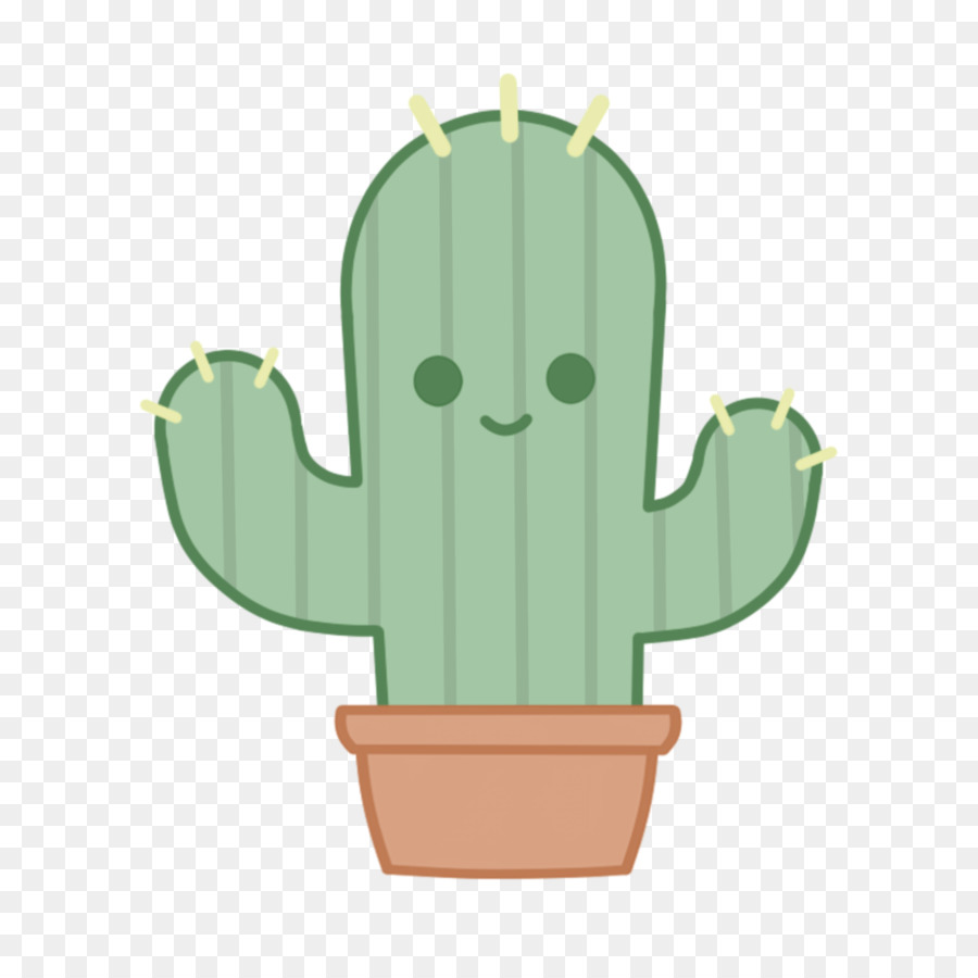 Cactaceae Plant Drawing Kavaii cactus  png download 894 