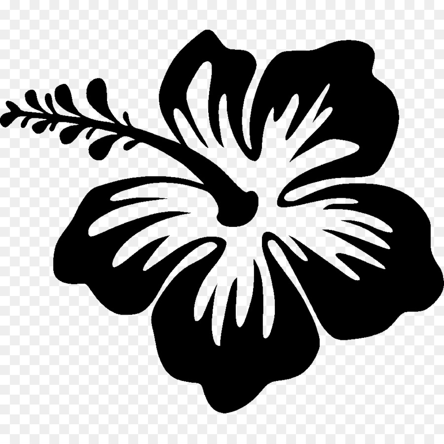 Free Free 250 Hibiscus Flower Outline Svg SVG PNG EPS DXF File