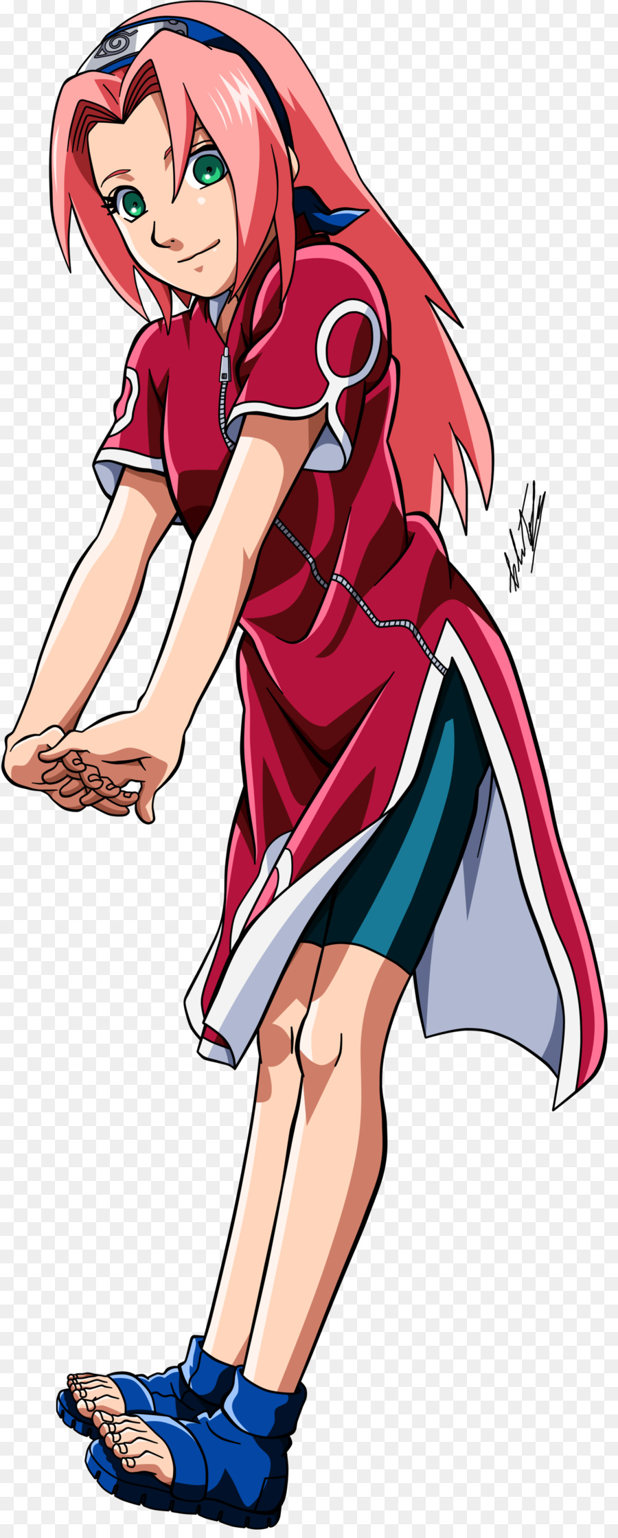 Sakura Haruno Sasuke Uchiha Naruto Uzumaki Hinata Hyuga - long hair