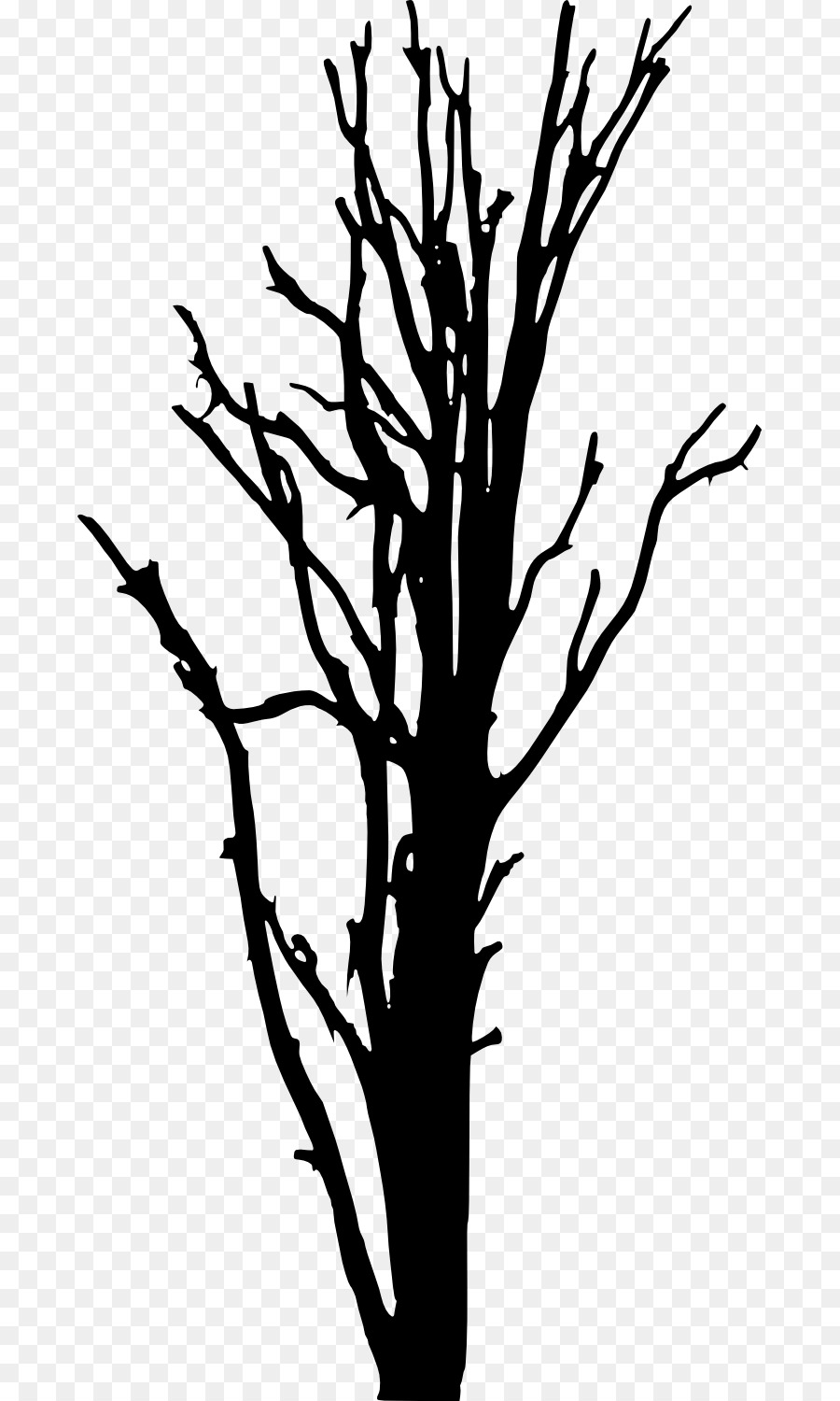 Gambar Ilustrasi Pohon Mati Iluszi