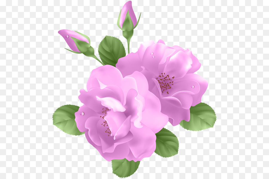 Download Rose Flower Lavender Clip art - purple watercolor flowers ...