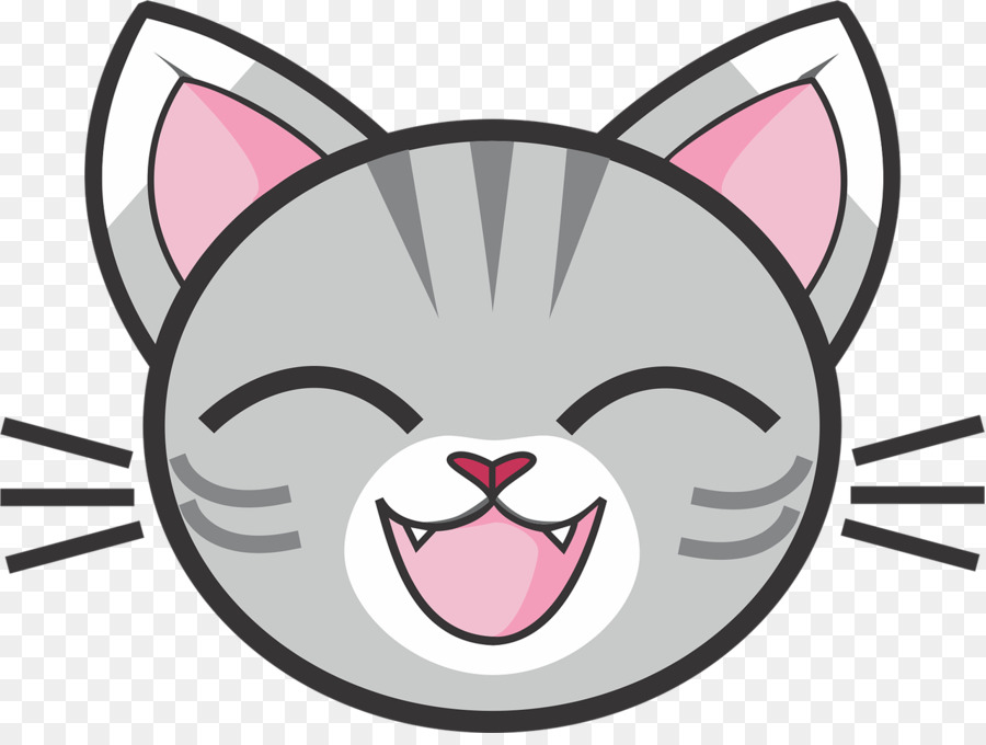 Download Tabby cat Kitten Tiger Clip art - cat face png download ...