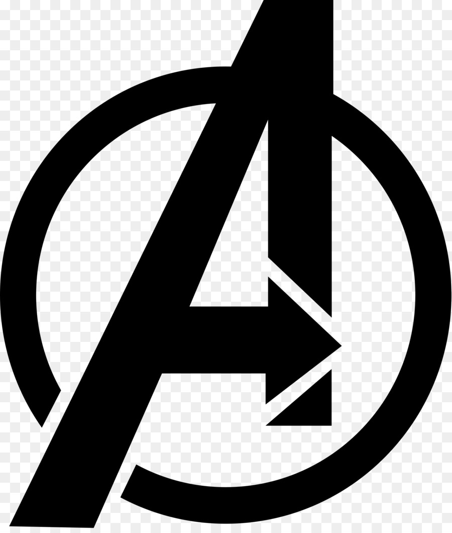 Thor Logo Superhero movie Stencil Film - avengers logo png download
