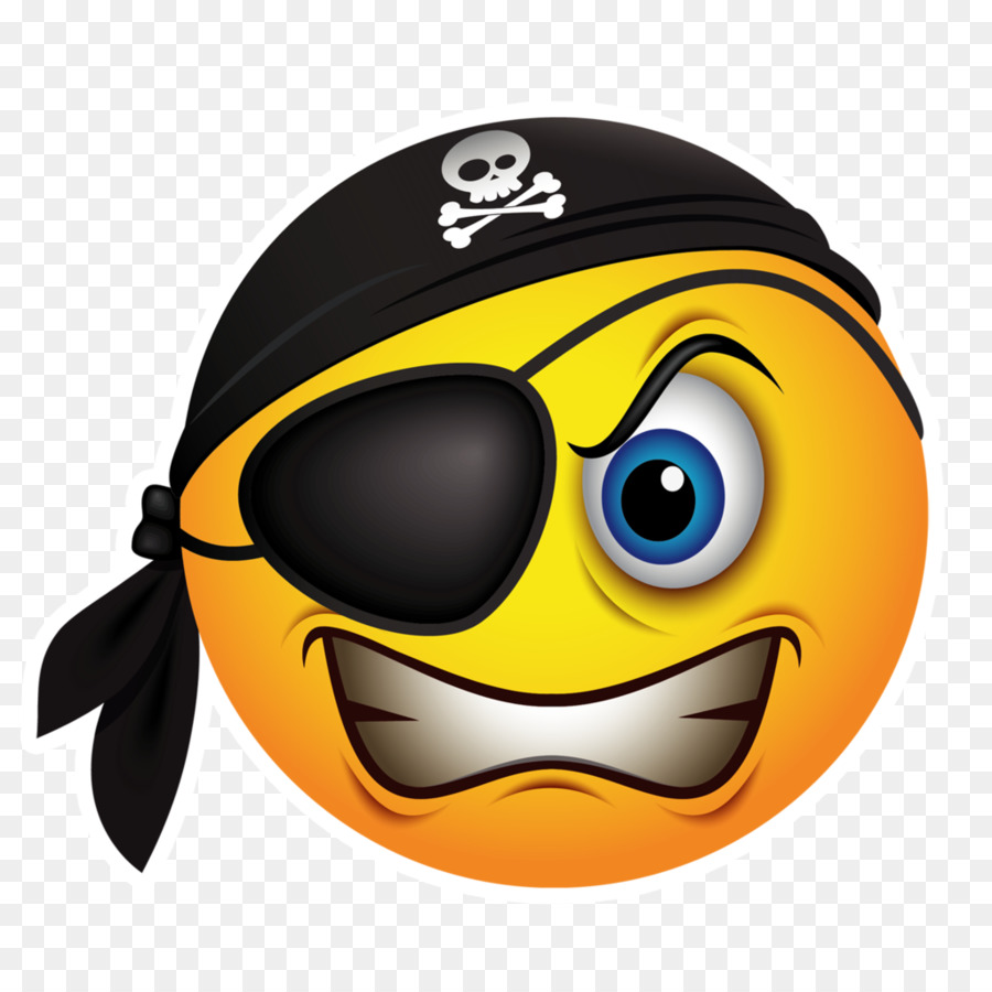 Emoticon Smiley Piracy Emoji Clip art - pirate png 