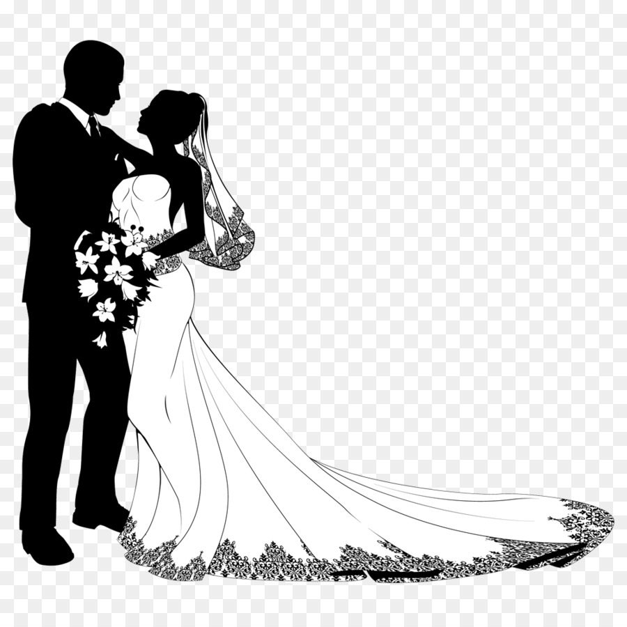 Bräutigam Hochzeit Clip art - Braut, Bräutigam png herunterladen - 1000