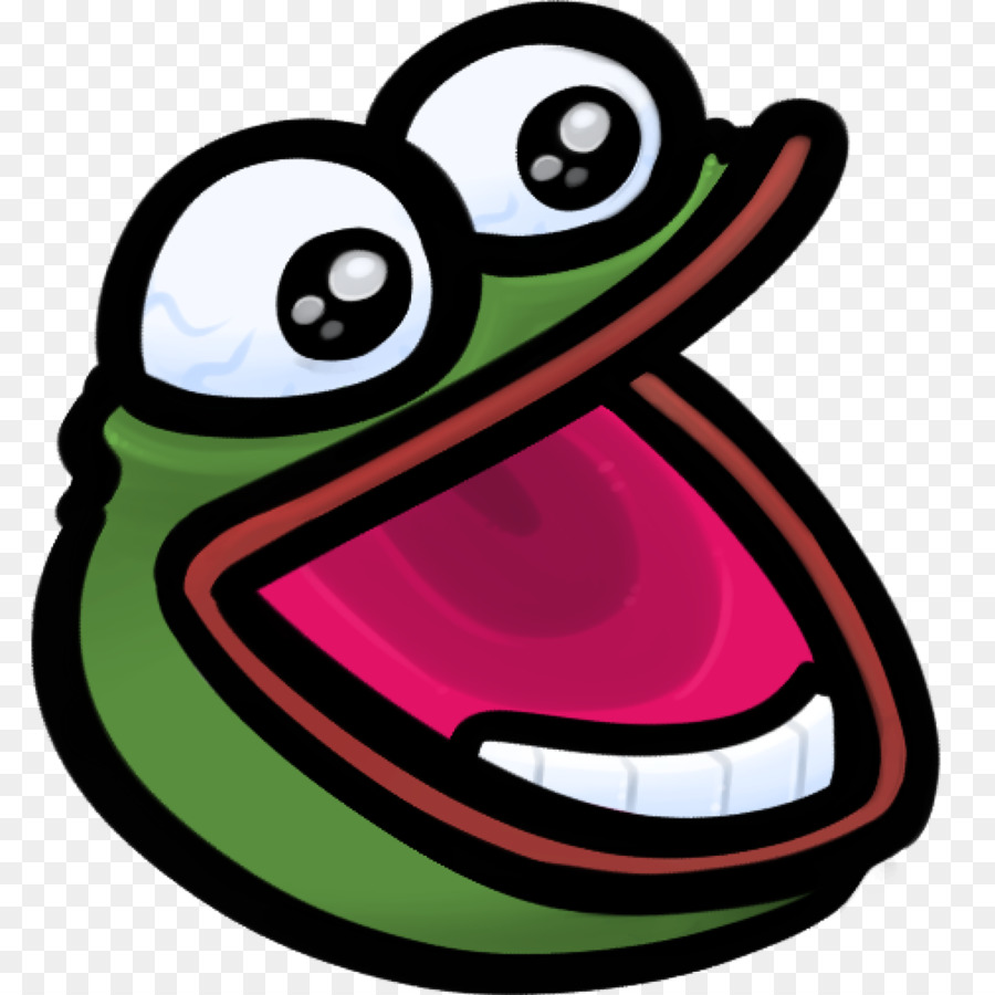 Twitch Pepe The Frog Emote T Shirt Streaming Media Face Pack Png