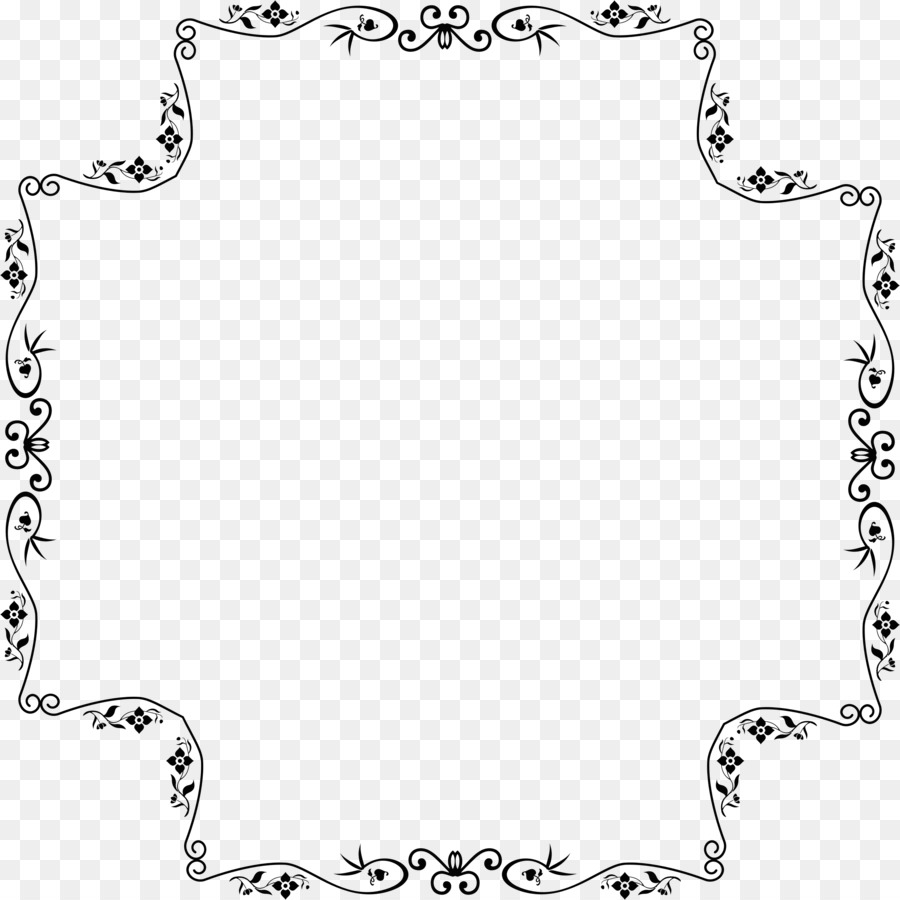 Borders and Frames Retro style Clip art abstract border
