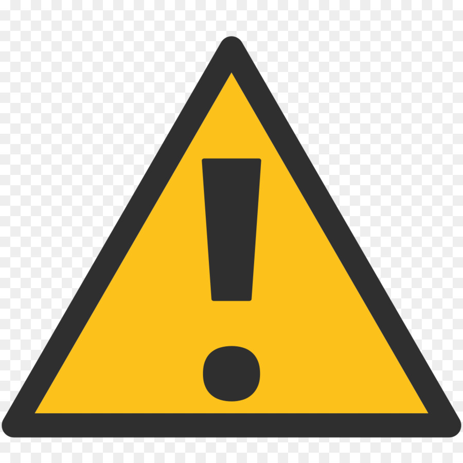 Emoji Danger Sign Text messaging Symbol SMS - Warning Sign ...
