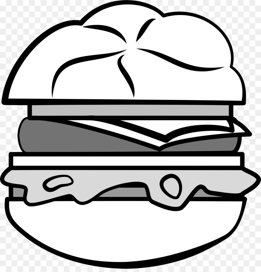 Hamburger Cheeseburger Slider Drawing Food Hamburger Png Download