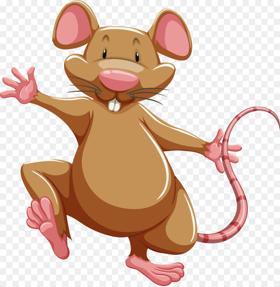 Mouse Brown rat Clip art - Creature 4195*4273 transprent Png Free