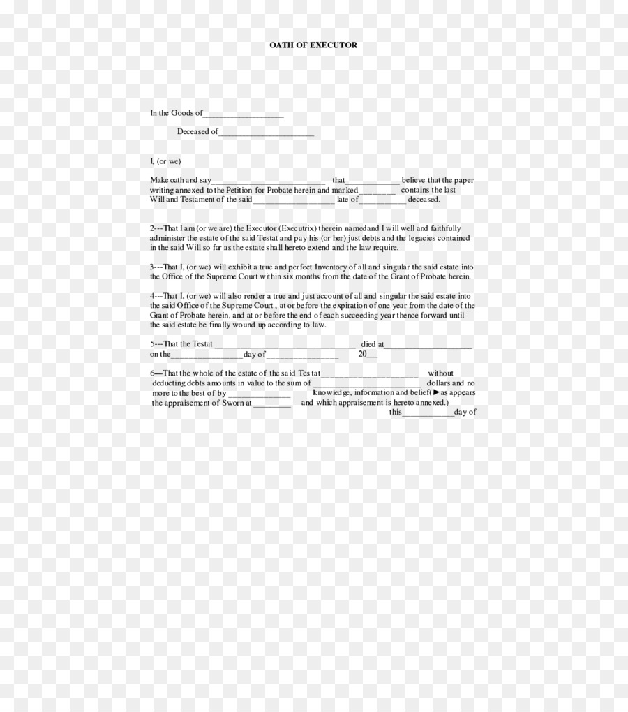 Letter Of Execuroship Requirements / Executor Letter to ...