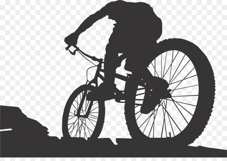 Bicycle Mountain bike Cycling BMX Sticker - trail vector ...