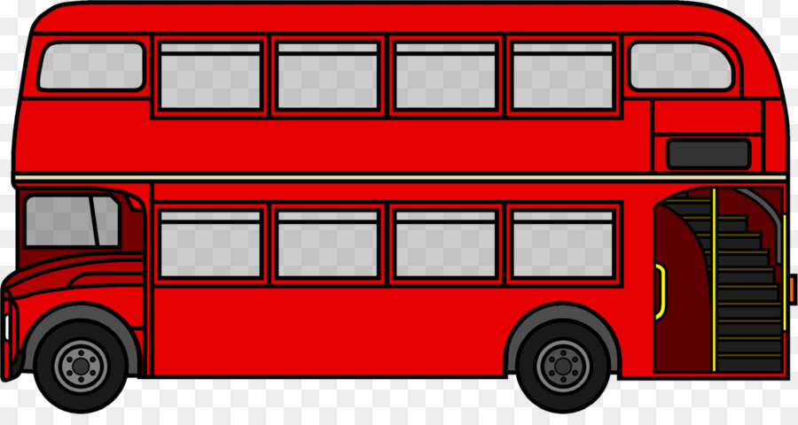 Double-decker bus AEC Routemaster London Clip art - bus clipart png